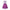 back view of rapunzel purple princess dress with center back zipper
