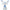 re zero rem fairy elf cosplay full back view dress wings blue satin bow
