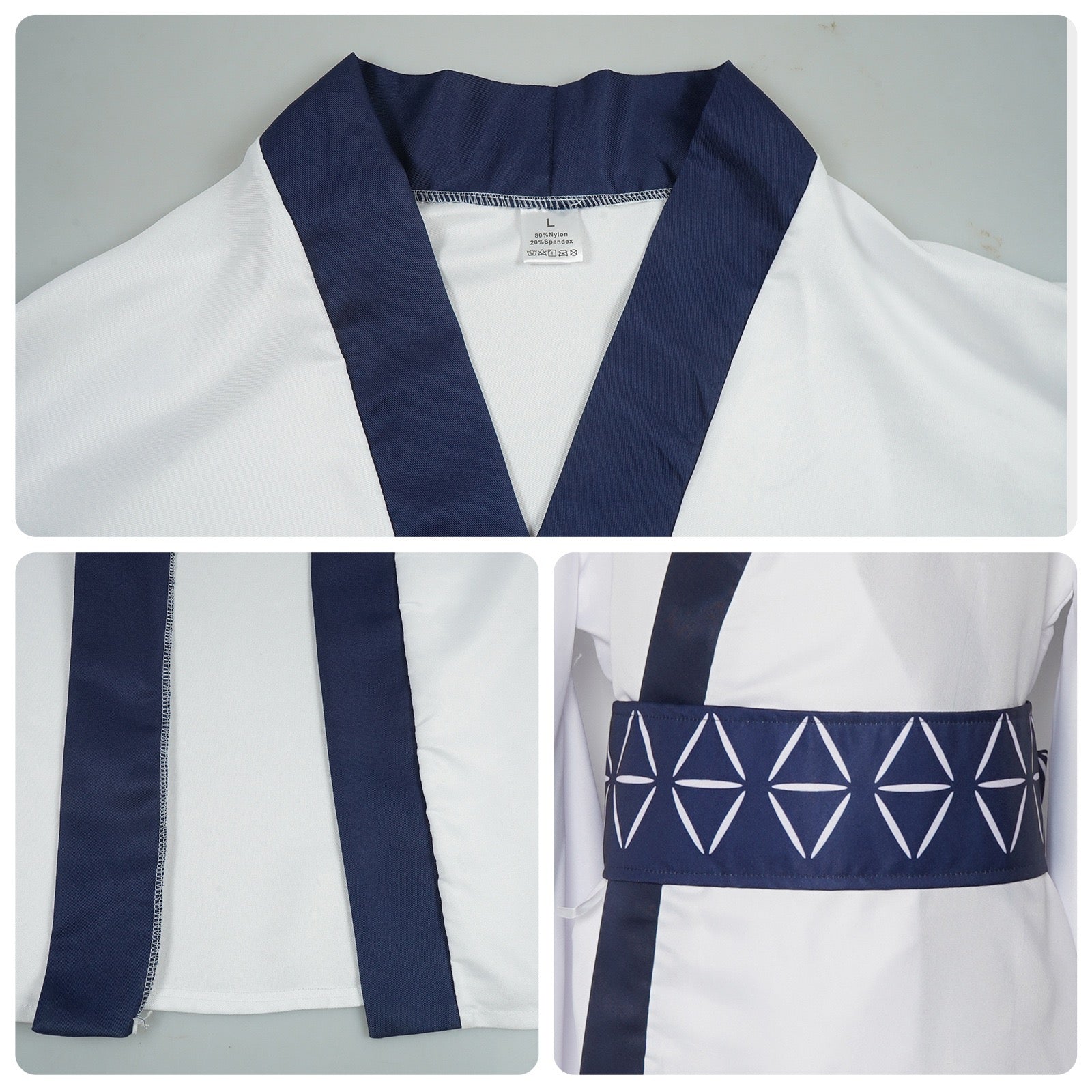 ryomen sukuna cosplay costume detail stitching and print