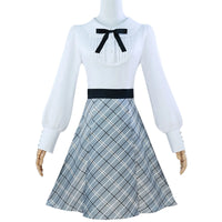 sakiko toyokawa cosplay costume white blouse plaid skirt bang dream mygo daily dress