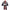 krul tepes vampire queen black red cosplay costume mannequin front view