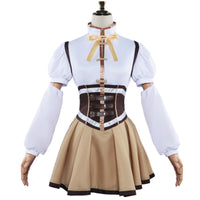 anime madoka magica tomoe mami cosplay uniform full mannequin front