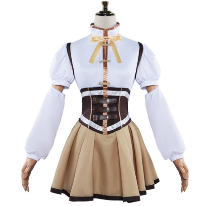 anime madoka magica tomoe mami cosplay uniform full mannequin front