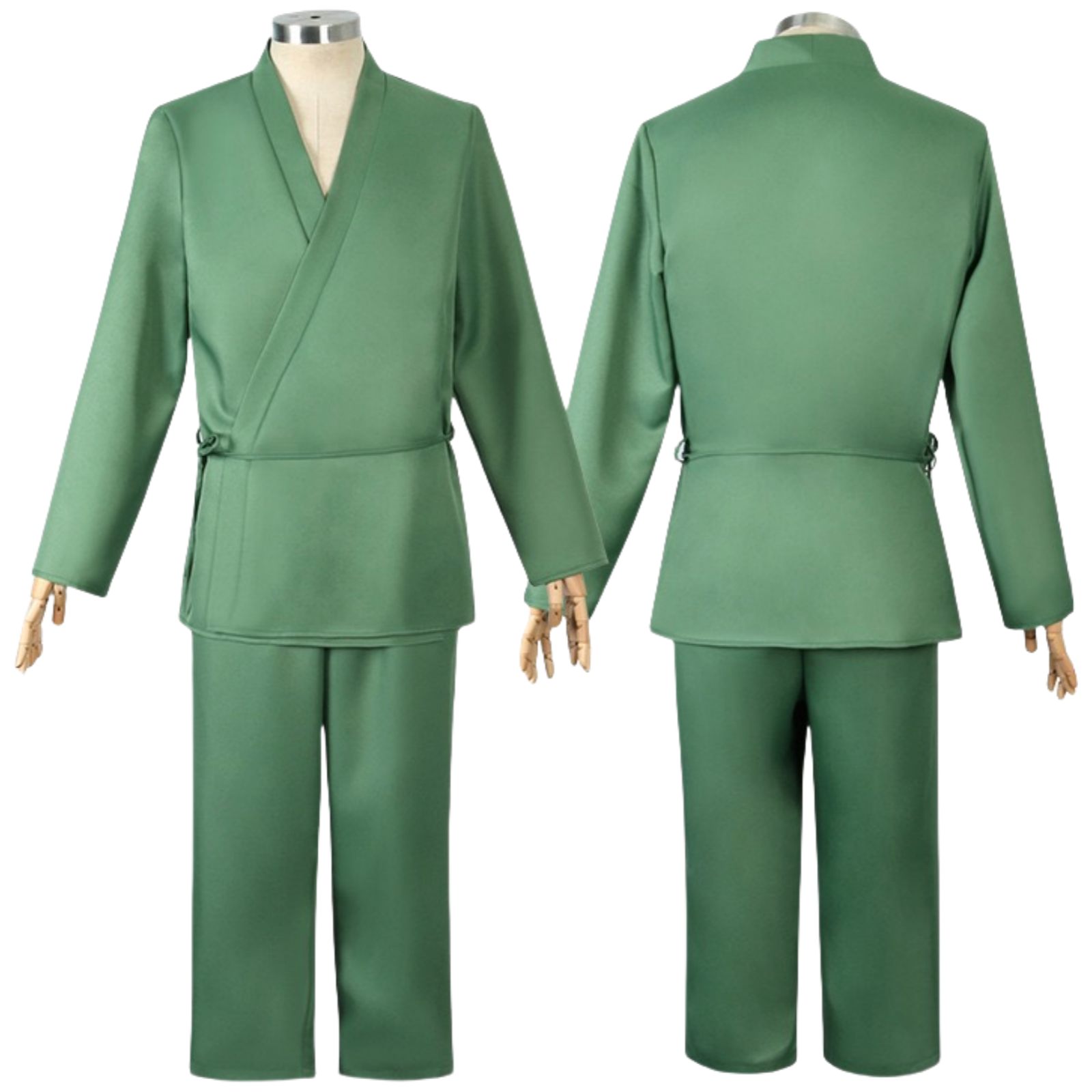 Urahara Kisuke cosplay kimono undergarment front and back view