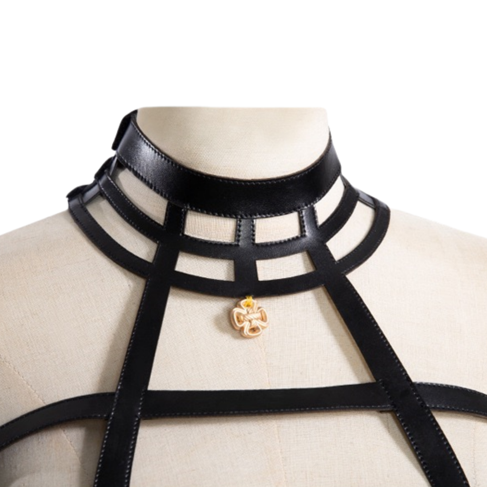 yor forger geometric choker gold pendant cosplay necklace