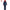 yuji itadori cosplay costume with pink wig on white background